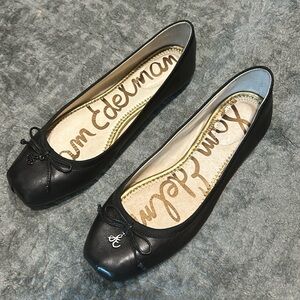 SAM EDELMAN Ballet Square Toe Flats Sz 6m